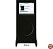 Gelz Silicone Case for iPod Nano 2G in Black