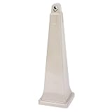 Groundskeeper Outdoor Cigarette Receptacle, Steel Base/Molded Plastic Body RUB257088BGE