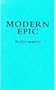 The Modern Epic: The World-System from Goethe to Garcia Marquez