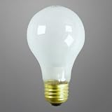 100 WATTS A19 FROST LONG LIFE 10,000 HOURS LIGHT BULB MEDIUM BASE 130 VOLTS SUPRA LIFE 