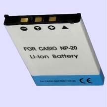 Casio NP-20 Brand New Equivalent 850mAh Lithium-Ion Digital Camera Battery. by Casio
