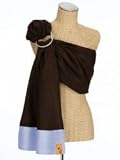 Espresso Blue Linen Sling
