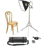 Lowel Rifa 44eX Kit, Quartz Softlight Outfit, with V-85 Hard (Shoulder) Case