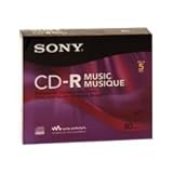 Sony CD-R Music Slim Jewel (5 Pack)