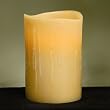 Enjoy Lighting 371707 Drip Wax Pillar Candle, 4-Inch by 6-Inch, Beeswax
