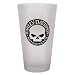 Kitchen & Housewares : Harley Davidson Skull Pint Beer or Cocktail Glasses. Set of four 16 oz. pint glasses. Satin finish. 99342-08V