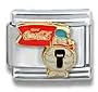 CASA D' ORO Coca Cola Polar Bear # 019 Licensed Authentic Italian Charm CHARM Aleegold