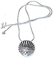 Pendant Chains Made in Sterling Silver 1.5  (spndt009)
