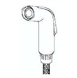 Delta Faucet Company RP28900PB Spray and Hose Assembly for Kitchen Faucets, Polished Brass