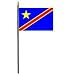 Democratic Republic of Congo Miniature Flag