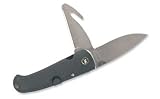 Browning Kodiak FDT Blk, Drp Pt, Hide-Cut Folding Knife 322676
