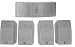 Dayton HTS-1200S Home Theater Speaker Set Silver