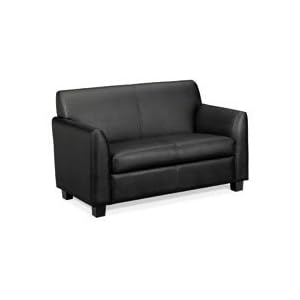 Black Leather Loveseat