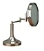 New Polished Steel Magnifying 13.5H Mirror Lamp