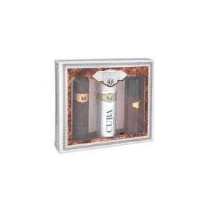 CUBA GOLD by Cuba EDT SPRAY 3.3 OZ and AFTERSHAVE SPRAY 3.4 OZ and DEODORANT SPRAY 6