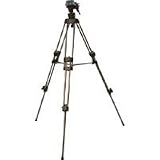Savage TVP-2000 Heavy Duty Pro Video Tripod, with 2-Way Video Head, 4 Leg Angles, Supports 26.4 lbs., Maximum Height 66.3.