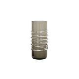 Torre & Tagus Circa Glass Ring Vase Short, Green