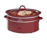 Rival Crock Pot 5.5 qt. Slow Cook - red