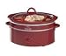 Rival Crock Pot 5.5 qt. Slow Cook - red