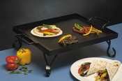 American Metalcraft 16in Wrought Iron Griddle