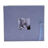 Suede Little Days Photo Album- Baby Blue