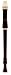 Aulos A211A 3 Piece C Tenor Recorder for Smaller Reach