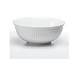 Mikasa Italian Countryside Round White Stoneware Serving Bowl