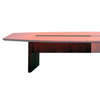 New-Mayline CMT72SBMAH - Corsica Conference Series 6' Starter Modular Table Base, Mahogany - MLNCMT72SBMAH