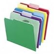 Pendaflex 02086 Pendaflex File Folders W/InfoPocket, 1/3 Cut, Top Tab, Letter, Assorted, 30/Pk