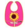 SUNFLOWER BABY BIB