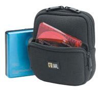 Childrens Toyshop  Third Party New : Caselogic MDC2 Black Neoprene Minidisc Player Case