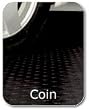 G-Floor 75 MIL Coin Mat - 7.5'X17' - Midnight Black