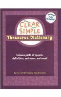 The Clear and Simple Thesaurus Dictionary by Wittels, Harriet, Greisman, Joan (2006) Hardcover