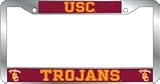 USC Trojans License Plate Frame Deluxe