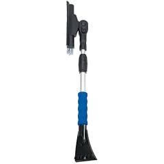 Cartrend 96160 hochwertiger Schneebesen/Eisschaber "Super Wiper", schwenkbar und teleskopierbar ca. 67 - 92 cm, Made in Canada