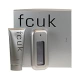 French Connection Fcuk By French Connection Uk for Men Gift Set, 3.4 Ounce EDT Spray, 6.7 Ounce Hair and Body Shampoo
