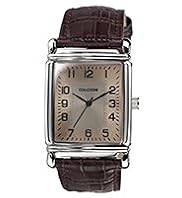 Collezione Rectangular Face Analogue Watch