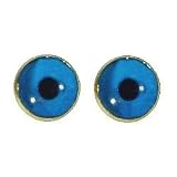 14K GOLD Evil Eye Earrings