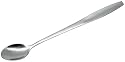 Fackelmann Long Spoons set of 6 for Cocktails, Sundae Desserts, Ice Cream & Latte in Stainless Steel