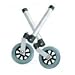 Drive Swivel Wheels With Rear Glide Caps, 5 Inches - 1 Pair / Box