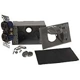 BELL 5839-7 OUTDOOR WEATHERPROOF BOX, OUTLET WITH COVER AND RECETICLE - BRONZE BOXED