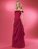 Claret Draped Skirt