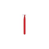 Mens Solid Skinny 2" Inch Crimson Red Necktie Tie