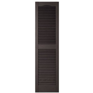 15 x 55 Black Louvered Shutter