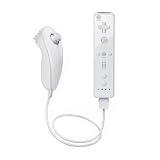 Nintendo Wii Remote and Nunchuck Controller Combo - White (Non-OEM, Bulk Packaging)