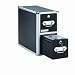 Two-Drawer CD File Cabinet with Key Lock, Holds up to 330 CDs in Vaultz! CD fil
