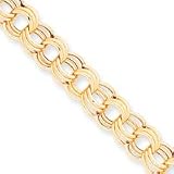 21aKihyw6NL. SL160  14k Charm Bracelet   7 Inch   Lobster Claw   JewelryWeb