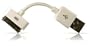 iStubz Sync/Charge Cable for iPod and iPhone (White - 22cm)