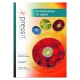 PressIT DVD/CD Label Packs - CD Multicoloured (50)