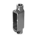 Calpipe S61000CE00 316 Stainless Steel/CF8M Type C Conduit Body With Cover and Neoprene Gasket 1 Inch Calbrite?